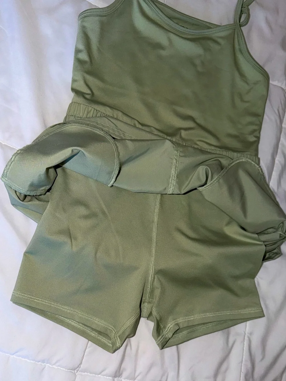 Girls Olive Green Abercrombie Dress